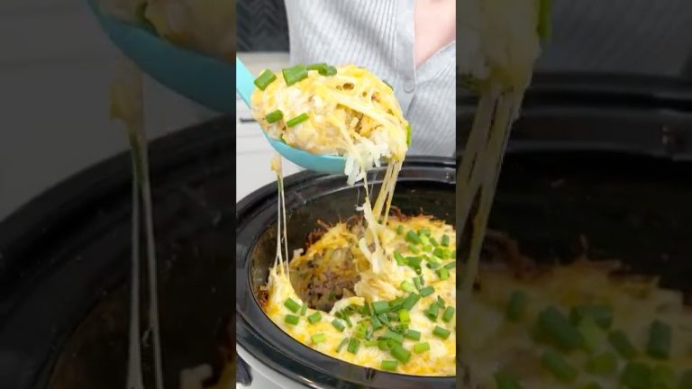 Easy crockpot dinner #recipe #easyrecipe #crockpot #slowcooker #dinner #mexicanfood