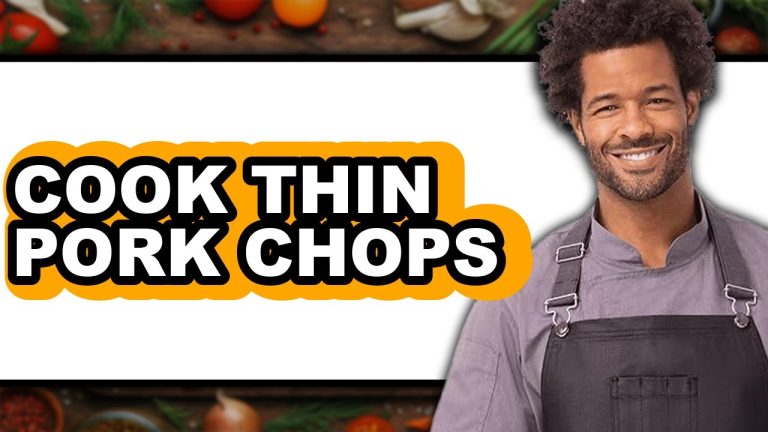 How to Cook Thin Pork Chops