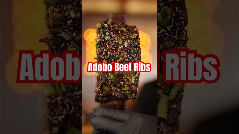 The Best Adobo Beef Ribs! #rnbmusic #beefribs #recipe #filipinofood #brisket #tftibbq #bbqrecipes