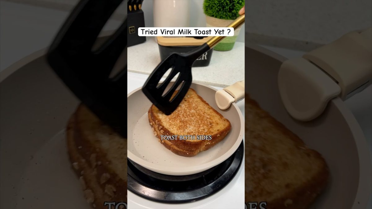 5 Mins Viral Milk Toast – Instant Snacks Idea