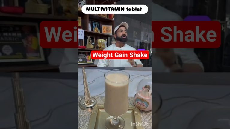 Weight gain shake recipe by Nitesh Soni🥛#shorts #weightgain #viralrecipe #viralvideo  #protein