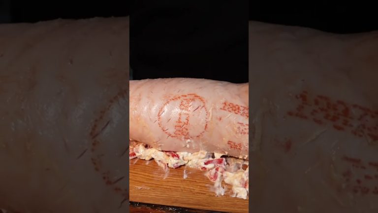 🍖 Porchetta vom Spieß – Schweinebauch auf die geile Tour!