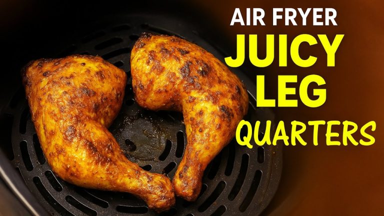Juicy Chicken Leg Quarters Tikka in Philips Air Fryer NA 231 Easy & Flavorful Recipe