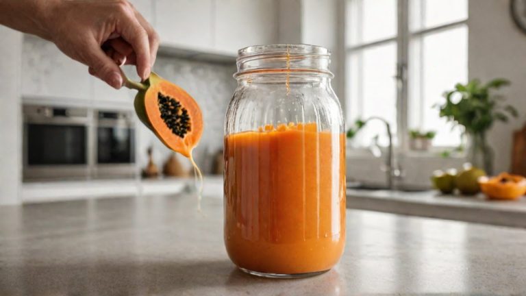 The Papaya Smoothie That Burns Fat Like Crazy