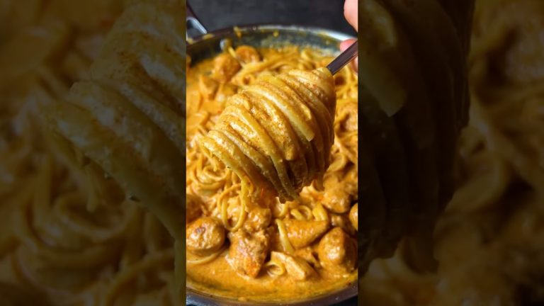 I Made the Creamiest Alfredo Pasta