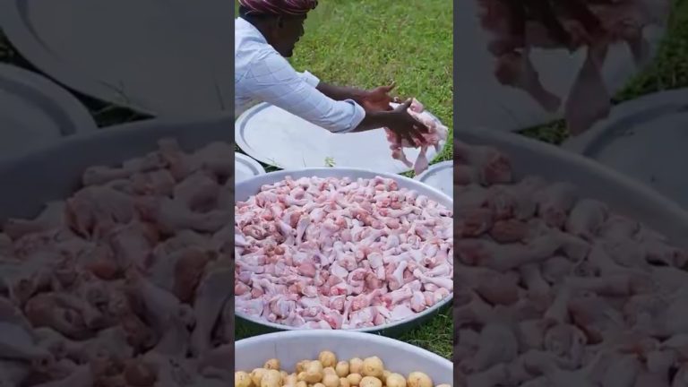 1000+ CHICKEN LEG PIECE || (Aloo Chicken) Chicken and potatoes underground Recipe Cooking in Village