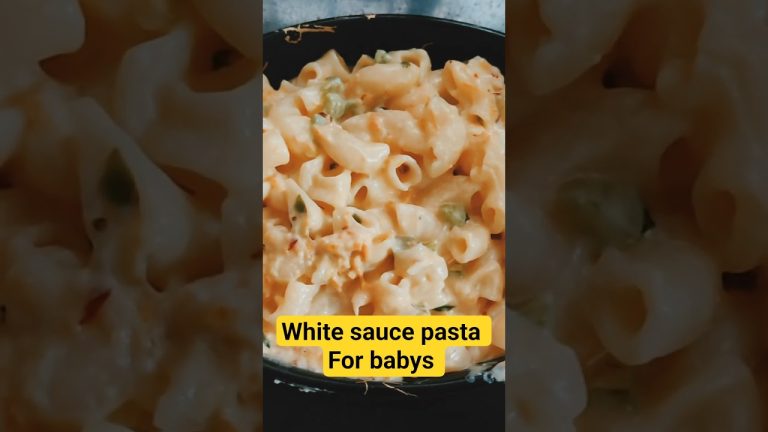 White Sauce Pasta Easy and Simple Pasta Recipes #youtubeshorts #shorts #viralshorts #shortfeed