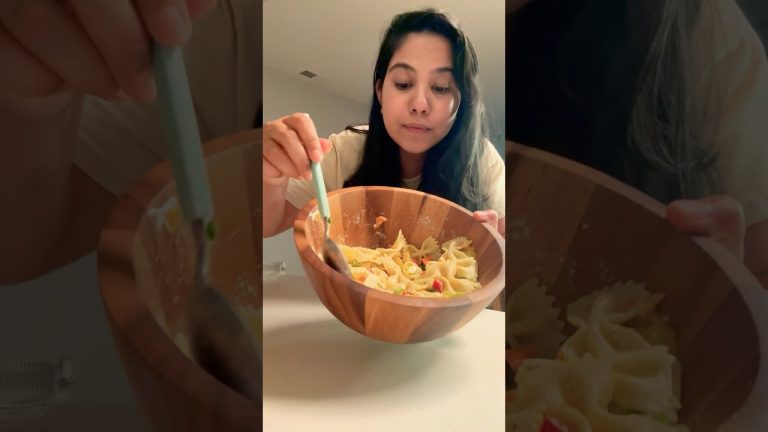Back to healthy khana *Pasta Salad*🥰😍 #trending #food #recipe