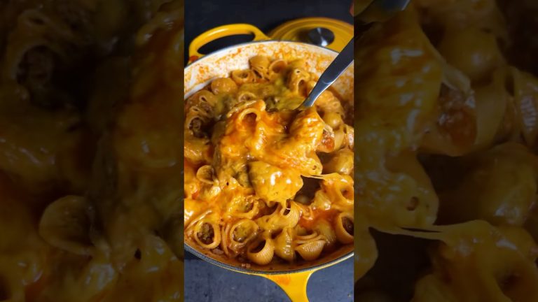 I Made a Cheesy Beef Pasta Recipe from TikTok