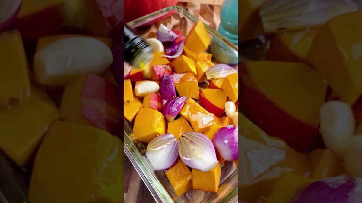 Creamy Butternut Squash And Feta Pasta