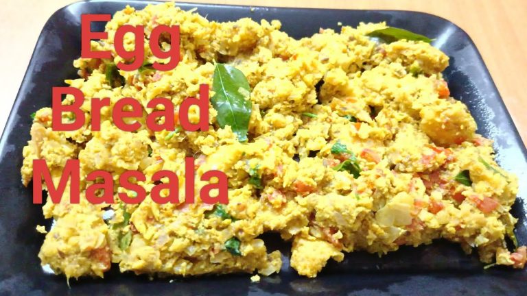 Egg Bread Masala | Bread Recipes for Breakfast | Quick Tiffin Recipe | Egg Recipes