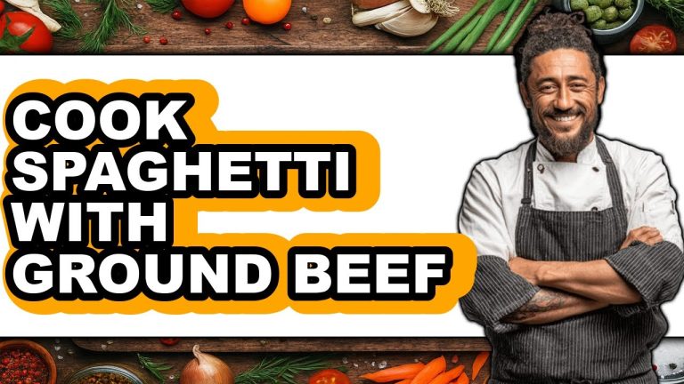 How to Cook Spaghetti with Ground Beef