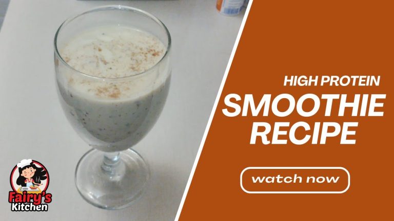 High Protein Oats Breakfast Smoothie Recipe | Protien Shake | Weight Loss Drinks