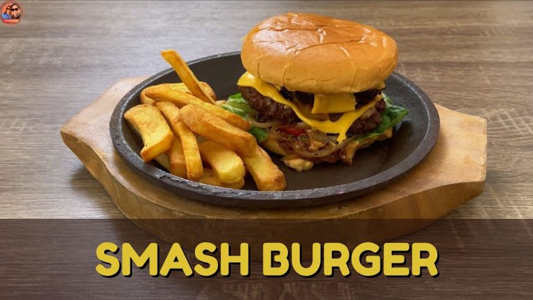 Smash Burger Recipe (Beef & Chicken)🔥 The BEST You’ll Ever Eat | With Secret Sauce #smashburger #diy