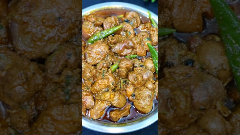 Chicken Pota Kaleji Recipe | how to make pota kaleji masala | #shorts #chicken #recipe #trending