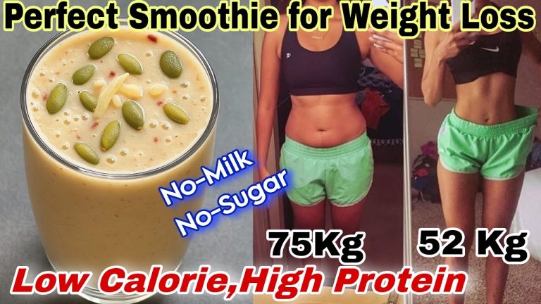 Ultimate Weight Loss Smoothie Recipe |High Protein Low Calorie Smoothie Perfect for Fast Weight Loss