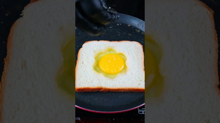 2 Ingredient Bread & Egg Recipe – Kids Attractive Recipe || Asmr Cooking #asmrcooking