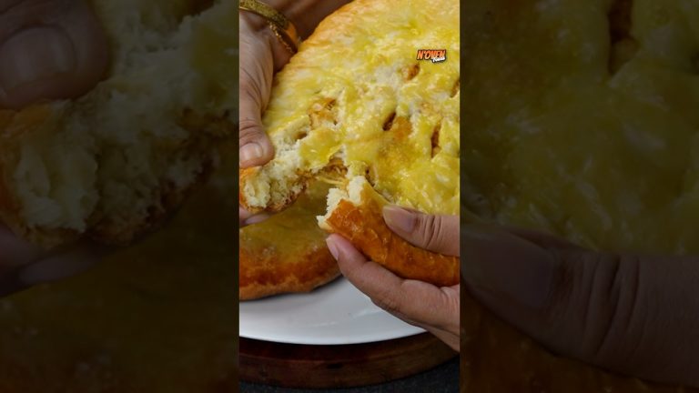 Yummy Chicken Bun Recipe | Homemade Fried Chicken Buns #chickenbuns  #stuffedbuns  #chickenbread