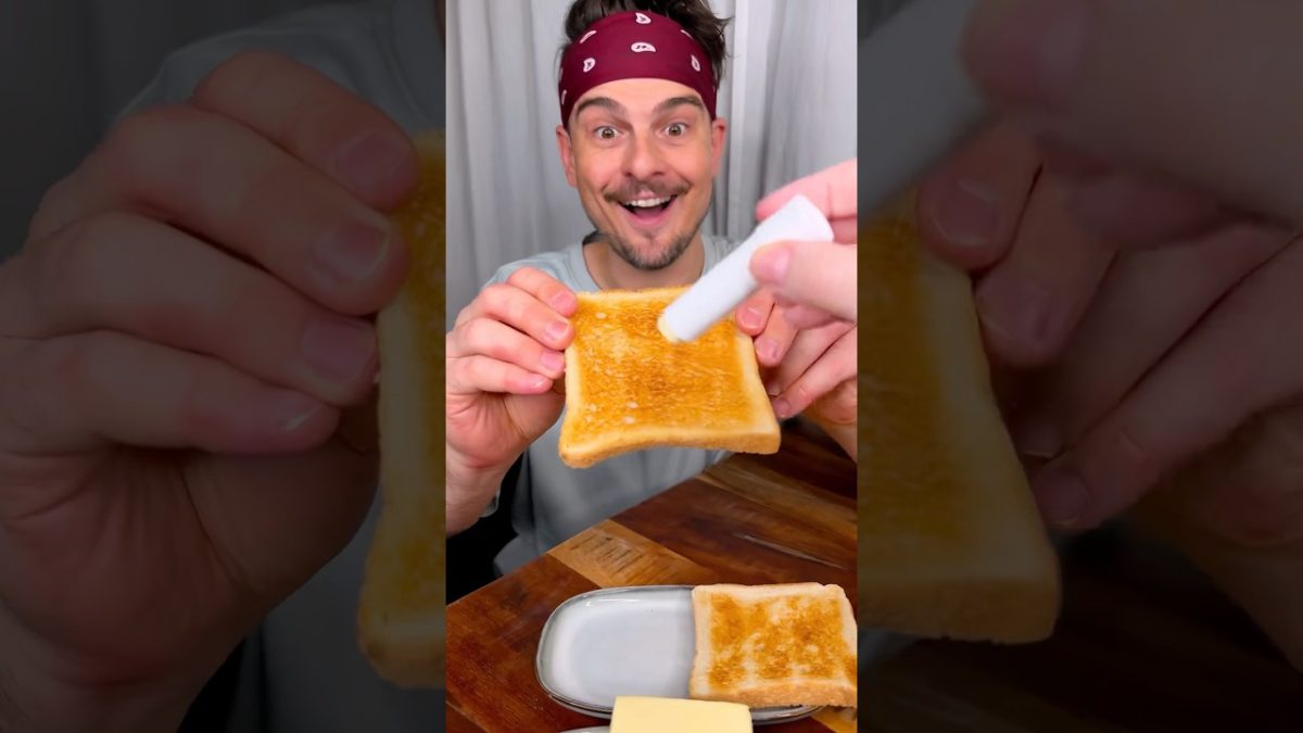 Would you approve this BUTTER BREAD?😅❤️🍞| CHEFKOUDY