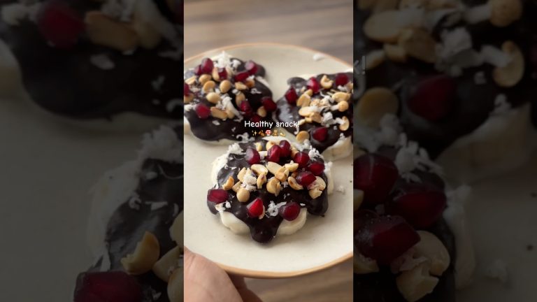 Banana yogurt bites! 💐 #youtubeshorts #recipe #baking #food #gilmoregirls #fall #viralvideo #asmr