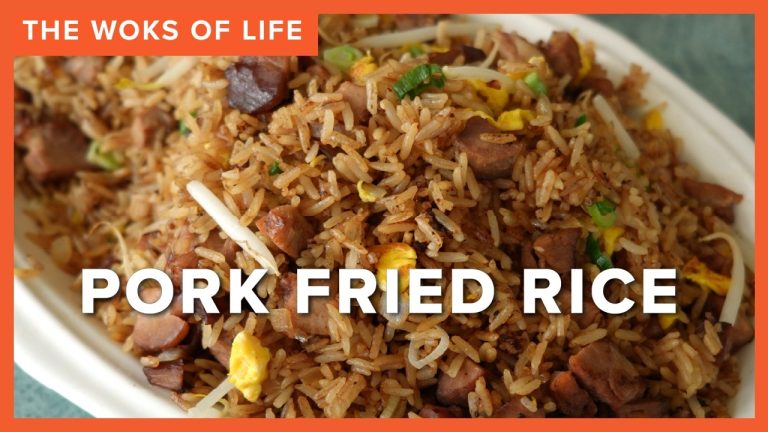 Restaurant Style Pork Fried Rice | No skimping on the pork! | The Woks of Life