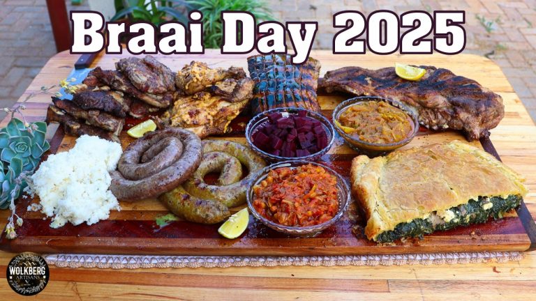 2025 South African Heritage “Braai” day | Ultimate Braai platter | Braai Recipes | Open fire cooking