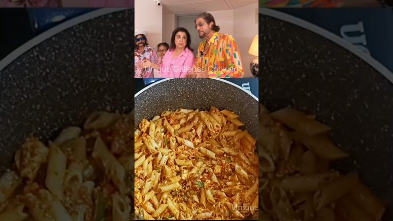 Farah Khan With Chunky Pandey |Aakhri Pasta #farahkhan #pasta