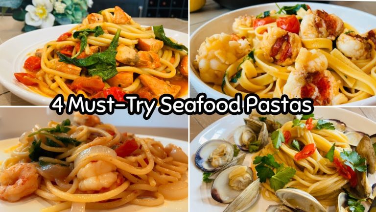 4 Homemade Seafood Pasta Recipes Ready in Under 30 Minutes