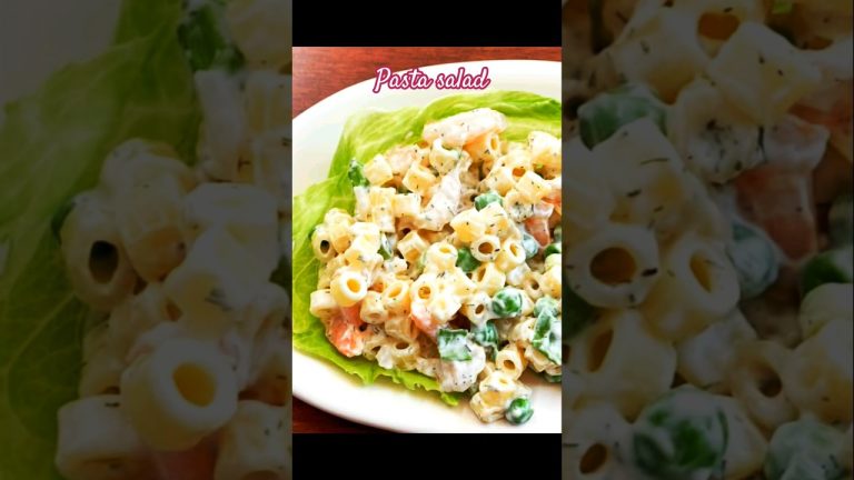 Best ever macroni pasta salad 🥗 recipe|| Healthy  vegetable salad recipe for weight loss #recipe