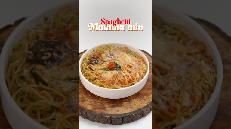 Spaghetti Mamma Mia, How to Make Spaghetti at Home ?, Arrabiata Spaghetti Recipe, Red Sauce Pasta