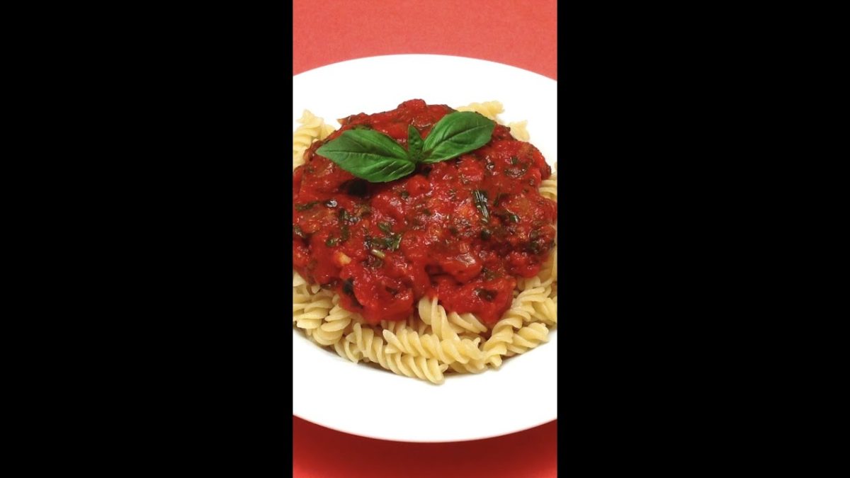 Tomato Basil Sauce for Pasta 🍅🍝😍