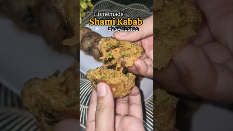 Beef Shami Kabab Recipe 😍 | Perfect Party Snack | Easy Homemade Kabab #shorts