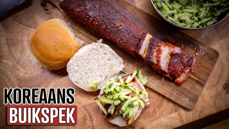 Koreaans Buikspek van de BBQ – BBQ Recept