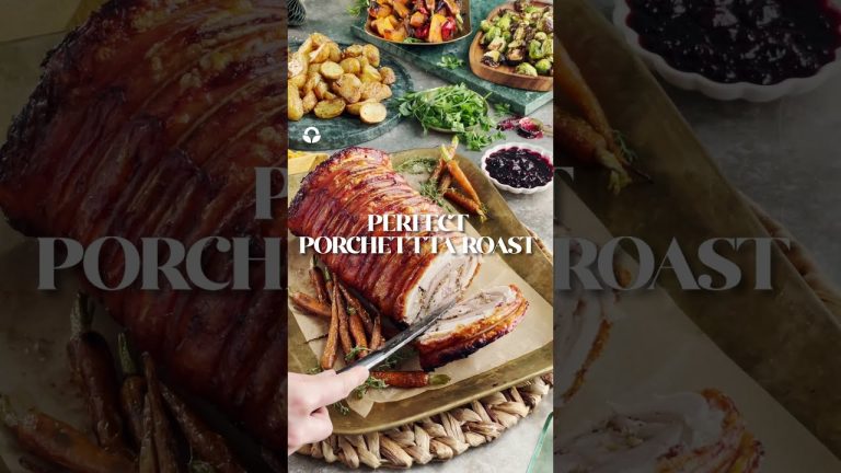 How to make a perfect Porchetta roast with crispy crackling