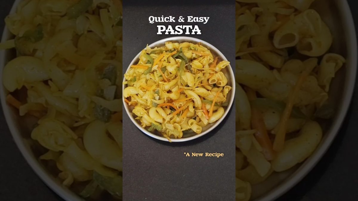 #shorts #pasta | Pasta Recipe with Maggie Masala | Quick & Easy PASTA Recipe😋| #shortsfeed