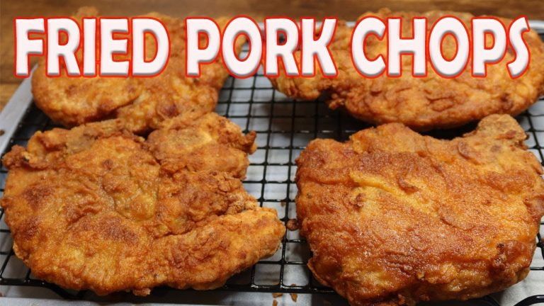 FRIED PORK CHOP RECIPE | JUICY PORK CHOPS