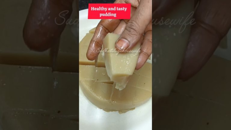 శరీరానికి ఎంతో శక్తినిచ్చే రాగి పుడ్డింగ్ #youtubeshorts #ytshorts #pudding #sweet #recipe #healthy