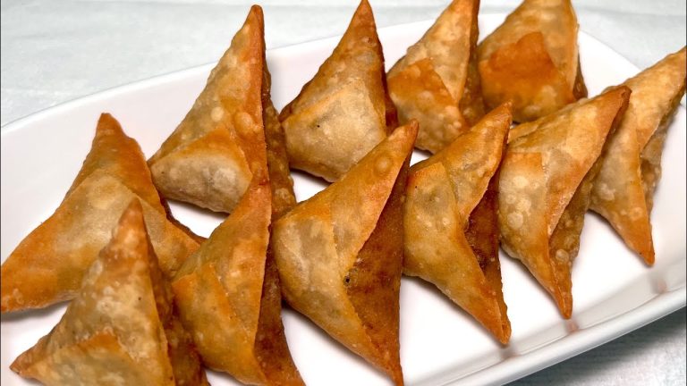 Ground Beef, Potatoes, and Peas Samosa Recipe | Beginner-Friendly Samosa Tutorial from Scratch