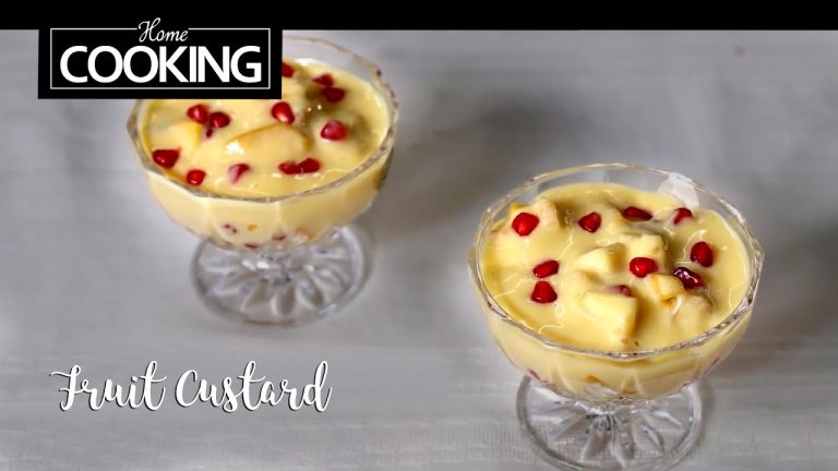 Fruit Custard | Healthy Dessert Recipe  | Custard Recipe