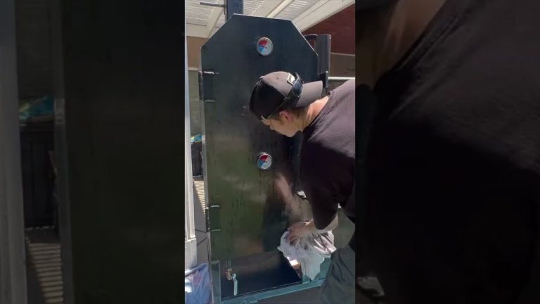 How To Season A Smoker Bbq #bbq #grill #diy #smoker #barbecue