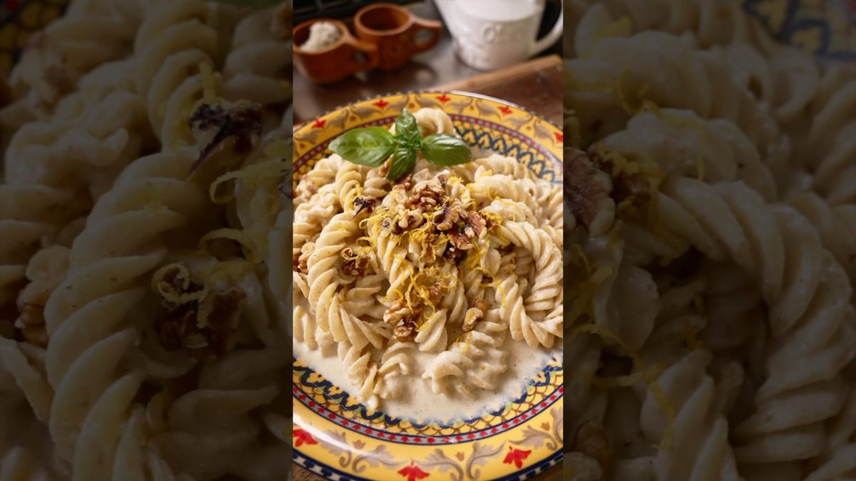 Creamy Ricotta Pesto Pasta