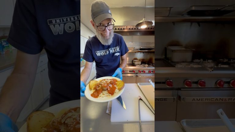 Italian Sausage with Spaghetti & Marinara