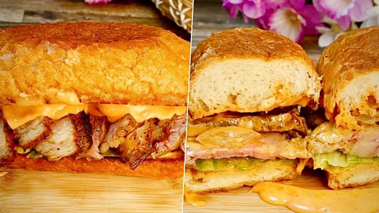 Homemade Steak Sandwich Recipe | ASMR | Cookingwithlil