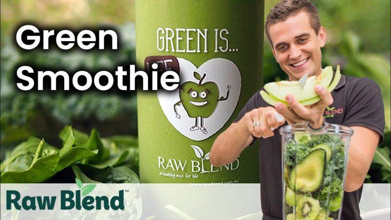 How to Make a Green Smoothie in a Vitamix Blender | Video
