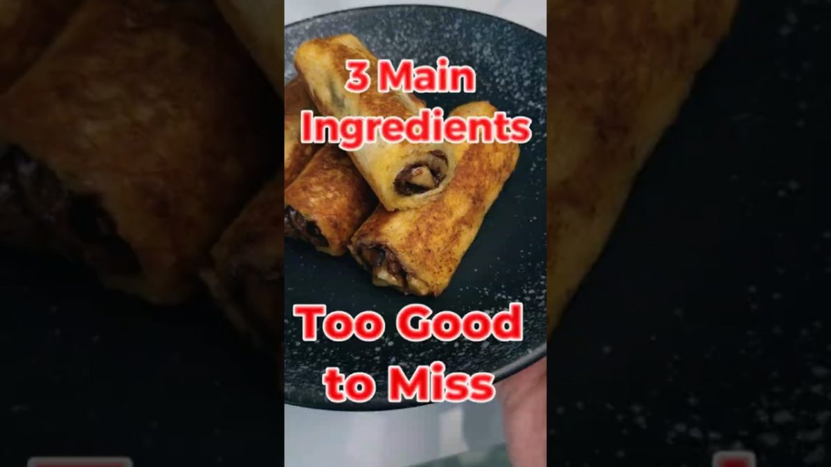 Crispy French Toast Rolls ✨Easy Viral Breakfast | Recipe Stuffed & Crunchy Rolls Easy Recipes