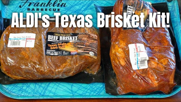 Aldi's Texas Brisket Kit Review and Cook! | Watch Before You Buy! | Lone Star Grillz Pellet Smoker