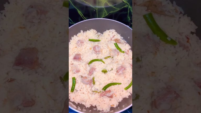 White Beef Pulao Recipe #food #cooking #recipe #falakhomekitchen #ytshorts