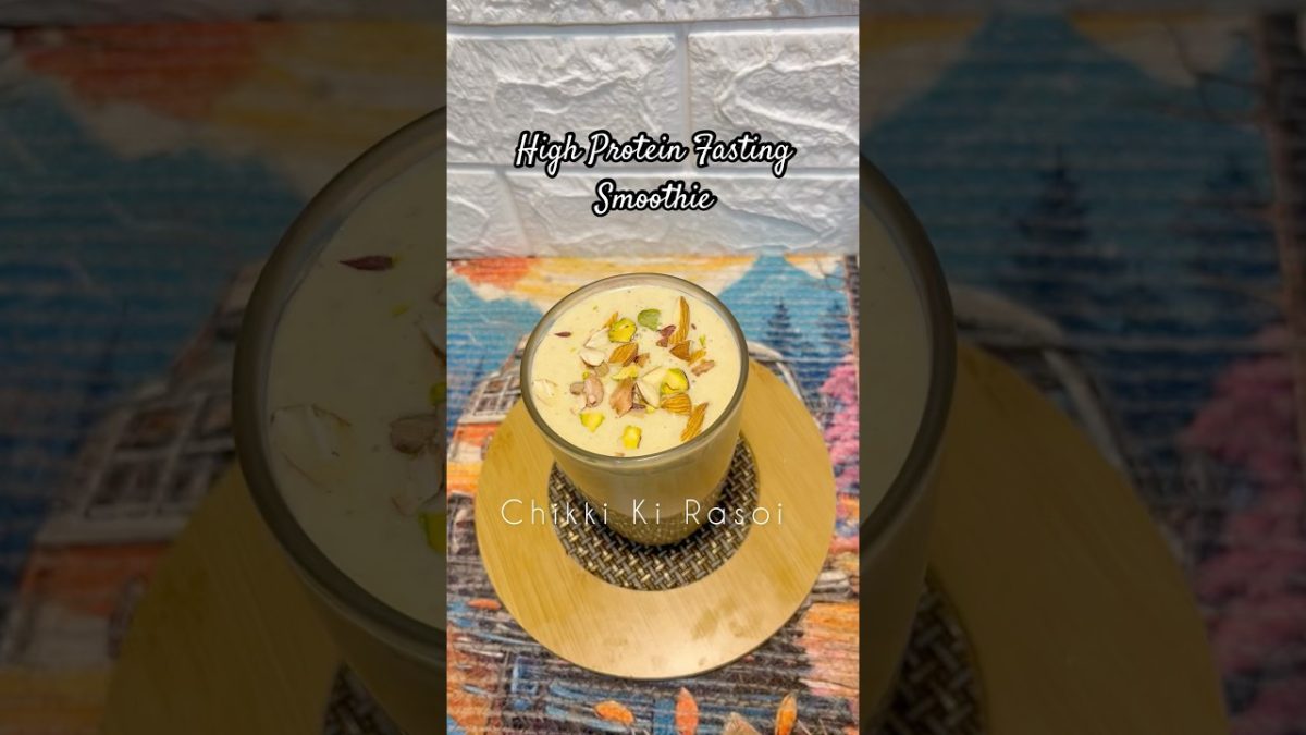 DIY Navratri Energy Drink (For Fasting!)