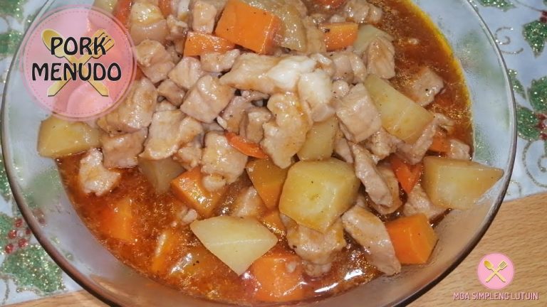 HOW TO COOK SIMPLE PORK MENUDO