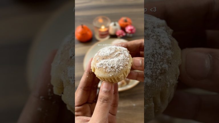 Mini dirtbombs!! #tsitp #baking #bakingtherapy #fall #fallbaking